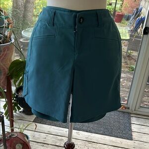 Under Armour Women's Teal Cargo Shorts